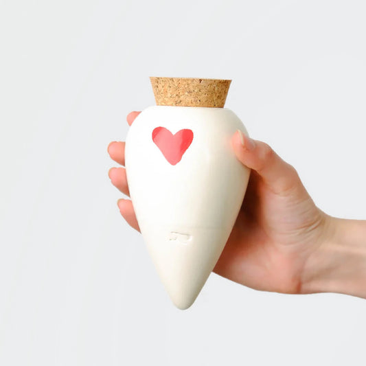 Olla terre cuite - Cœur