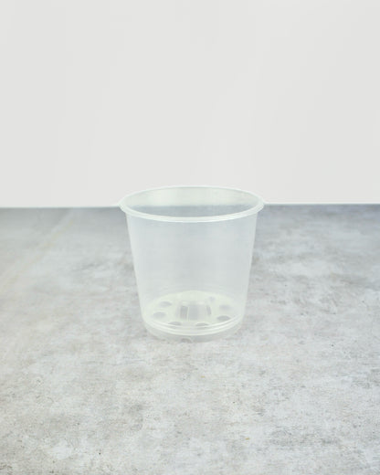 Pot transparent - 9 cm