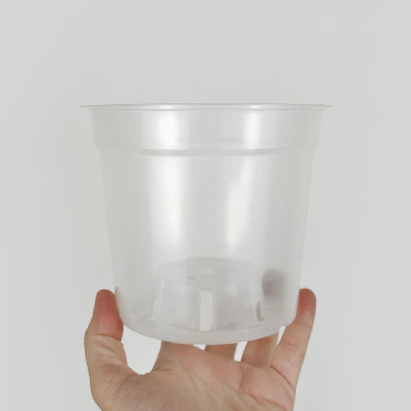 Pot transparent - 15 cm