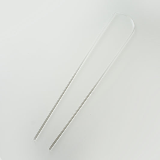 Tuteur en U transparent – 47,5 cm