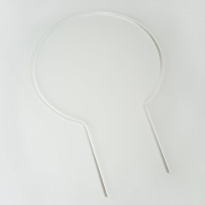 Tuteur en cercle transparent – 33 cm
