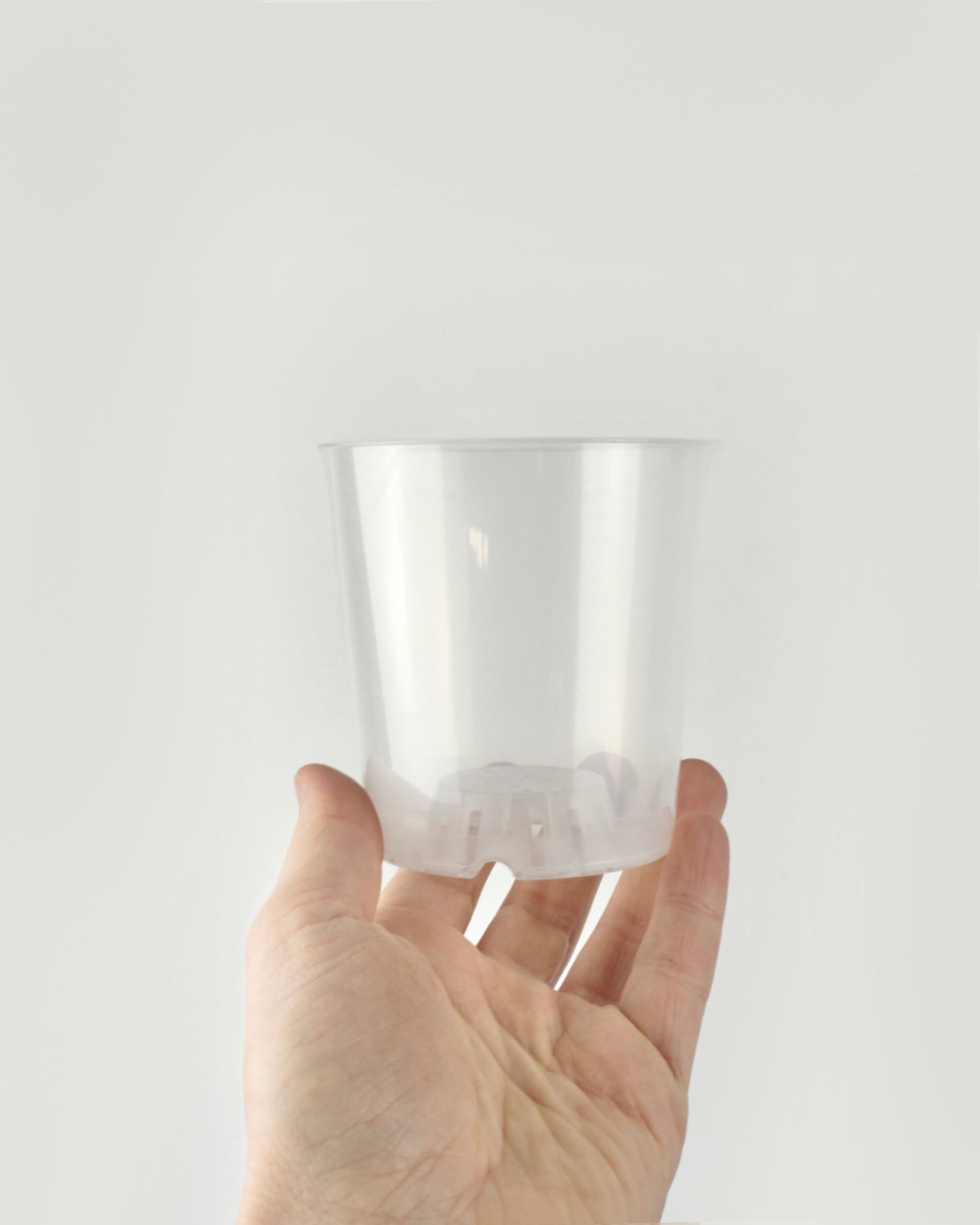 Pot transparent - 9 cm